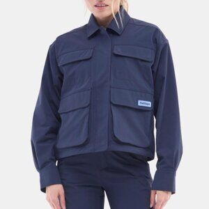 Halfdays Nan Field Jacket Women's Navy Blue Size Medium and Small NWT
